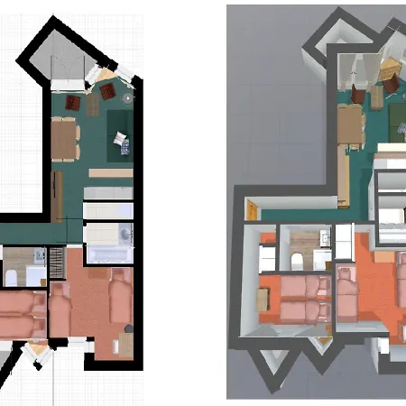 Lägenhet Appartement 3 Pieces Skis Aux Pieds, 6 Pers., Sud, La Daille - Fr-1-694-118 Val-dʼIsère